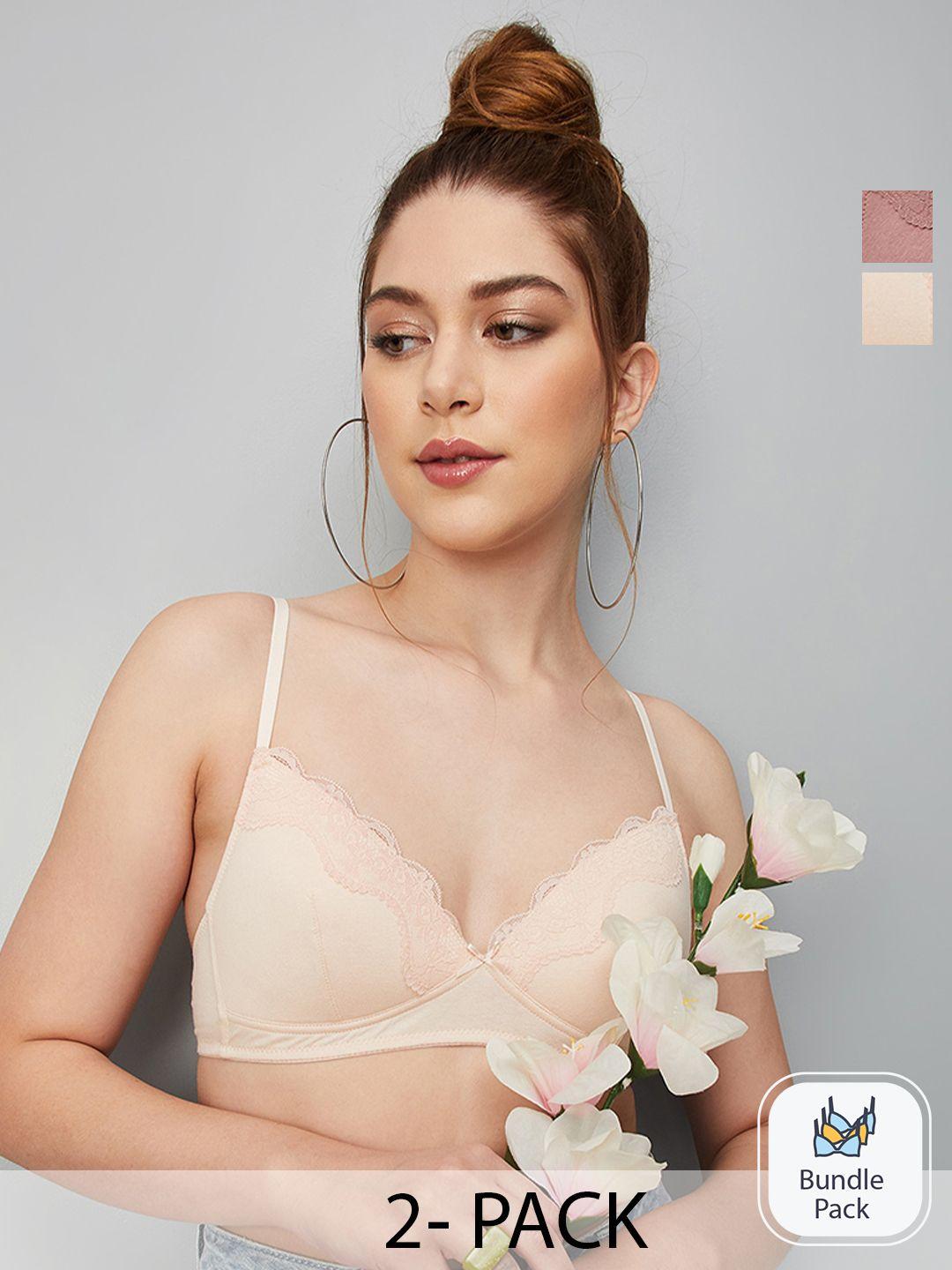 max pack of 2 full coverage lightly padded bra with all day comfort