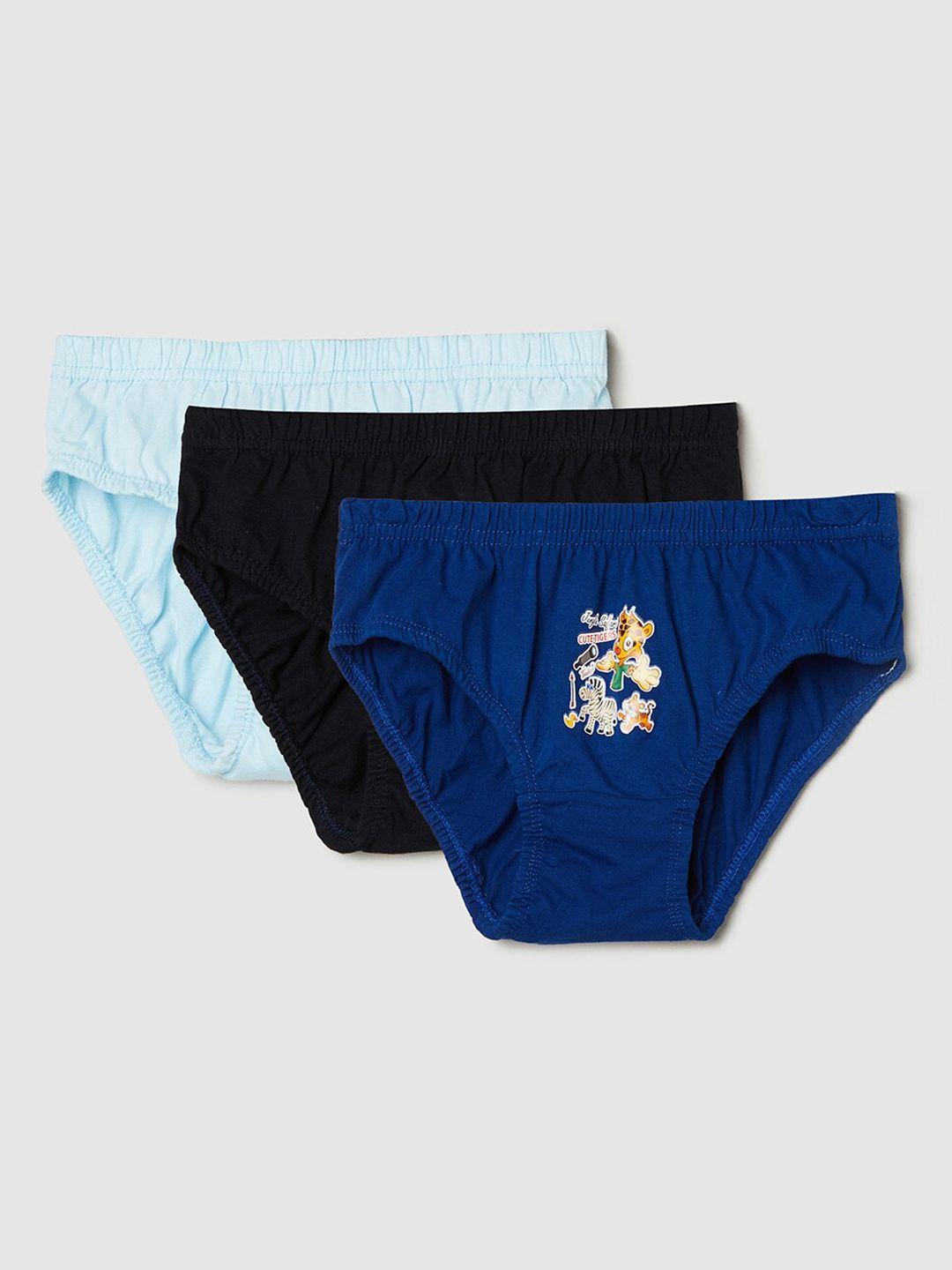 max pack of 3 boys briefs - noosfb002multi