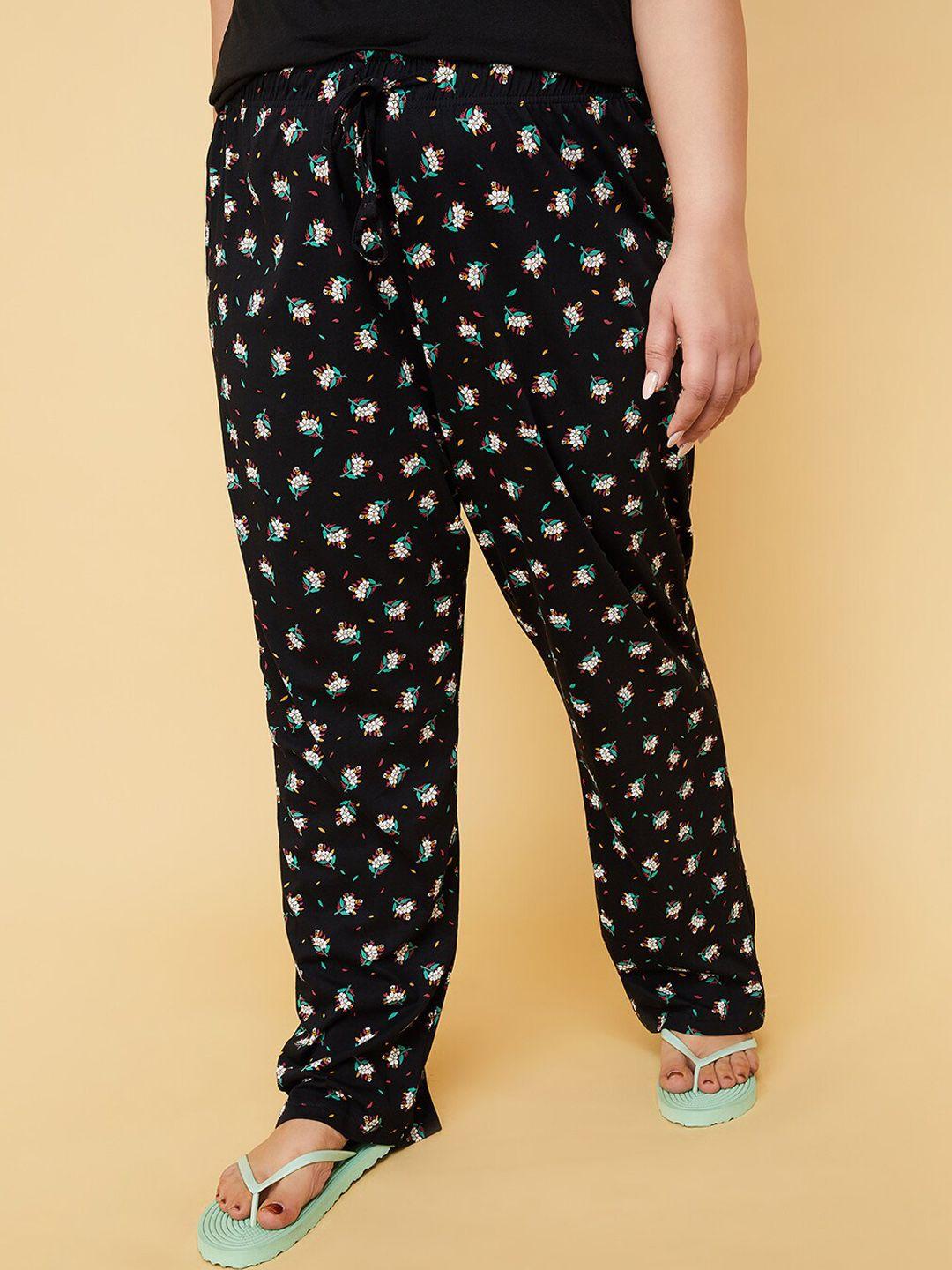 max plus size printed pure cotton lounge pant