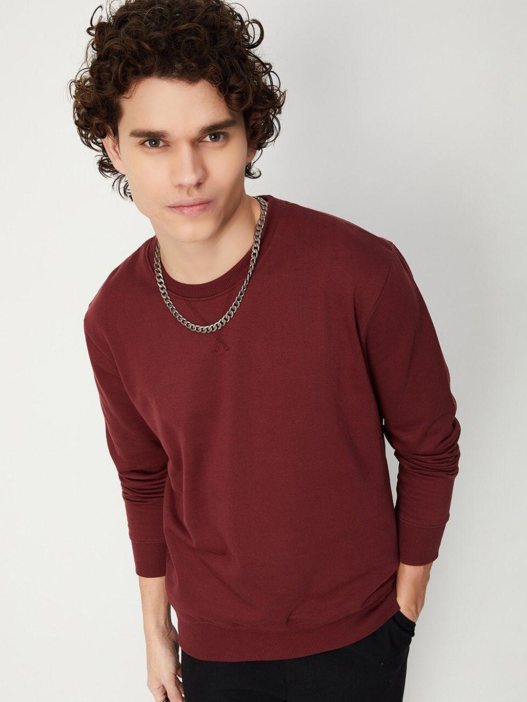 max round neck cotton sweatshirt