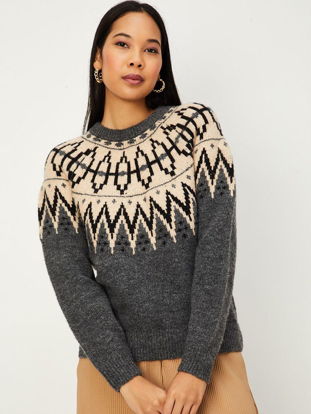 max self designed round neck pullover