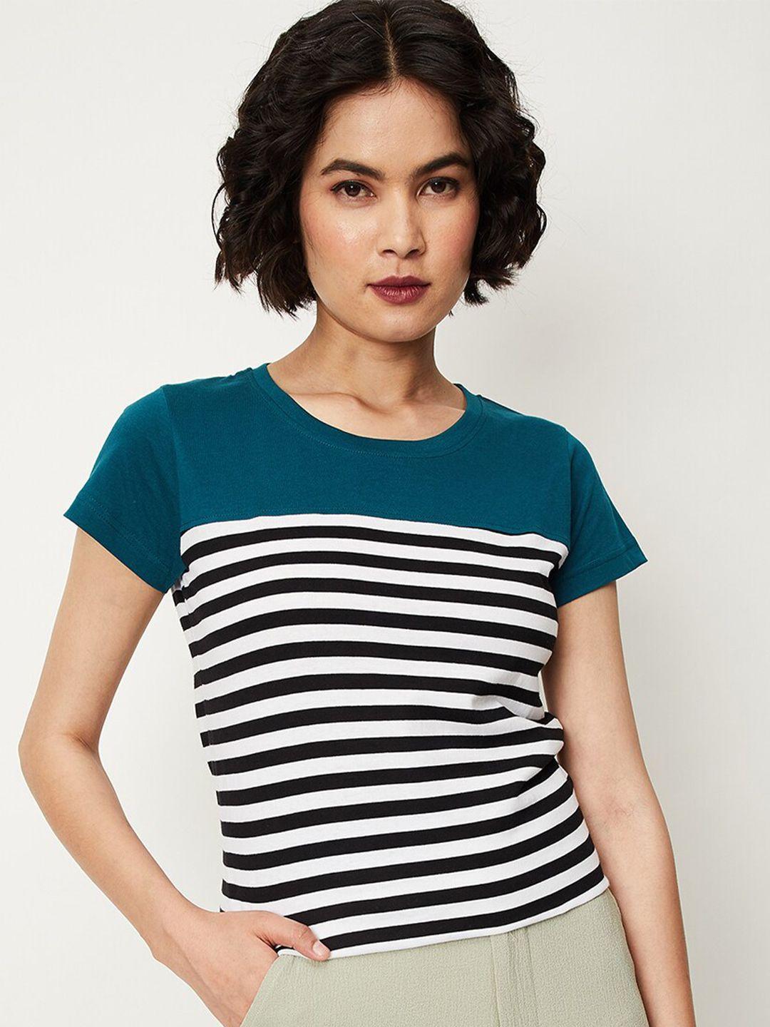 max striped pure cotton t-shirt
