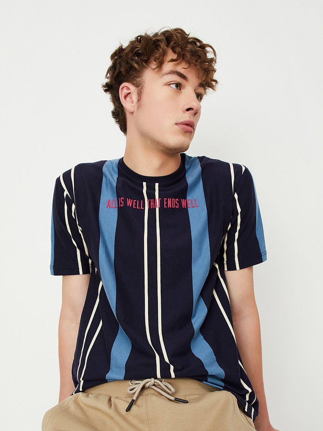 max striped pure cotton t-shirt