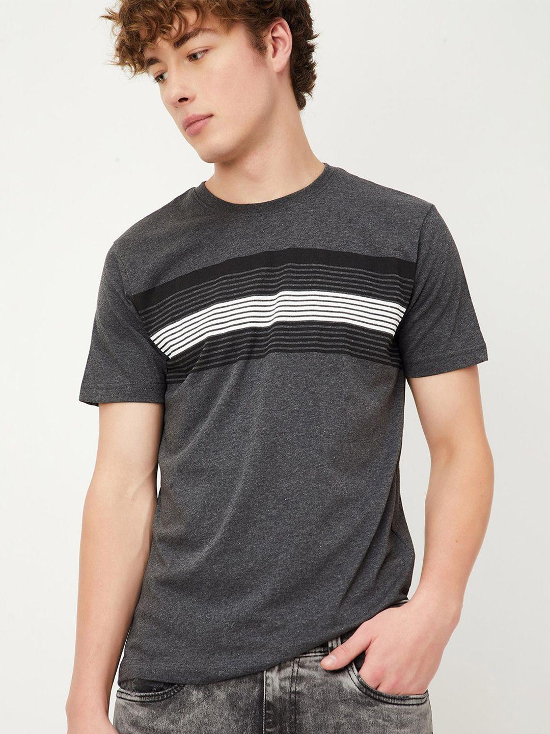 max striped pure cotton t-shirt