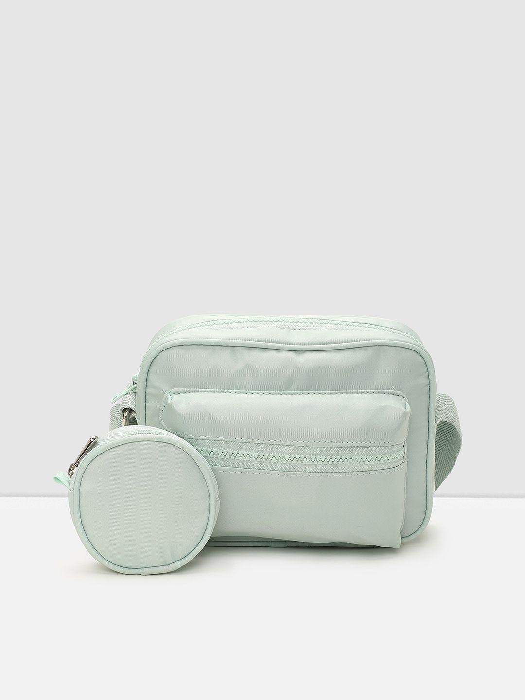 max structured sling bag with pouch