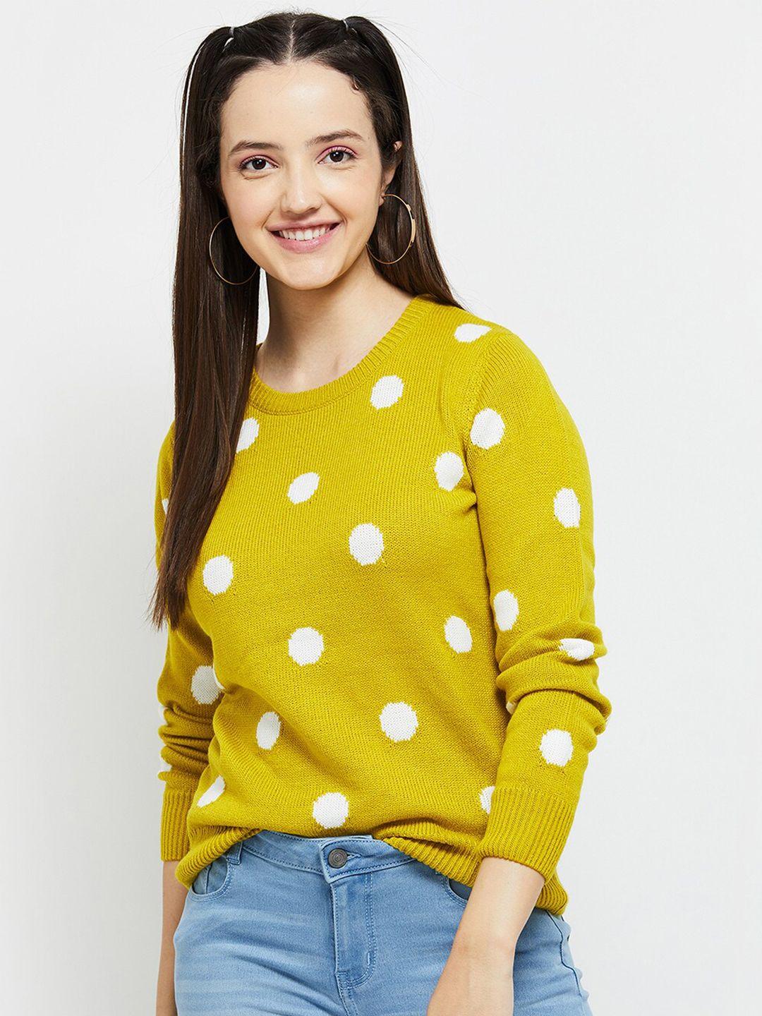 max women printed pullover