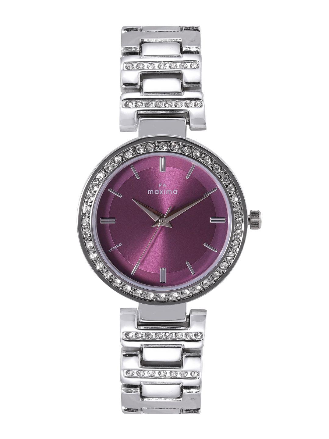 maxima women attivo analogue watch 66371bmli