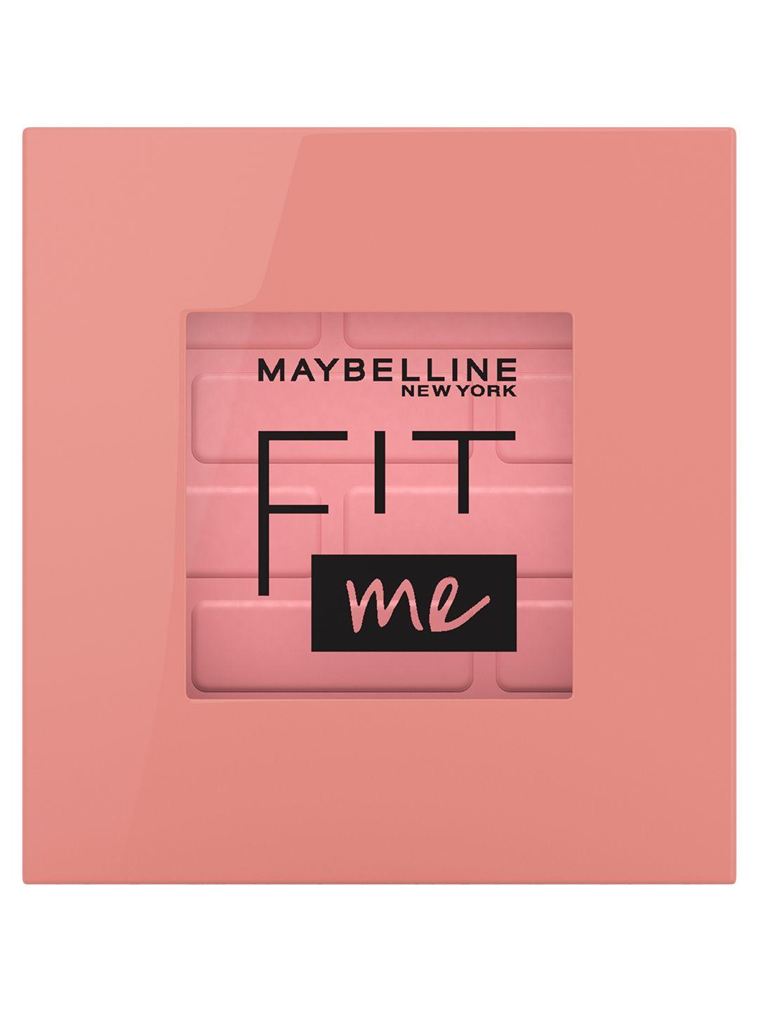 maybelline new york 16 hr long lasting wear fit me mono blush 4.5 g - fierce 30