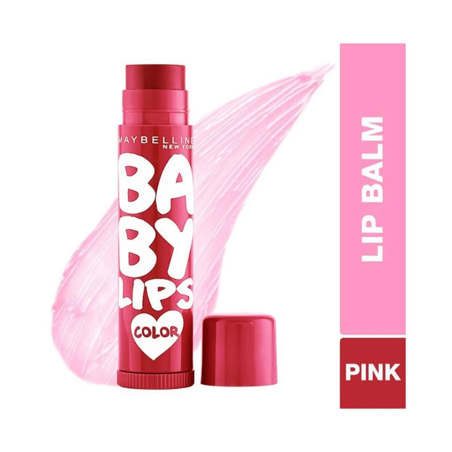 maybelline new york baby lips color lip balm spf 11 - berry crush (4g)