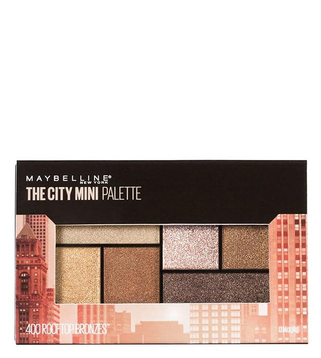 maybelline new york city mini eyeshadow palette, rooftop bronze,6.1gm