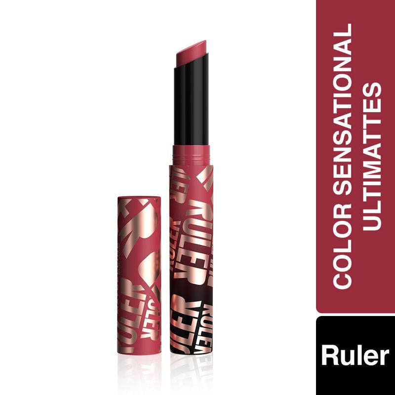 maybelline new york color sensational ultimatte lipstick - ruler