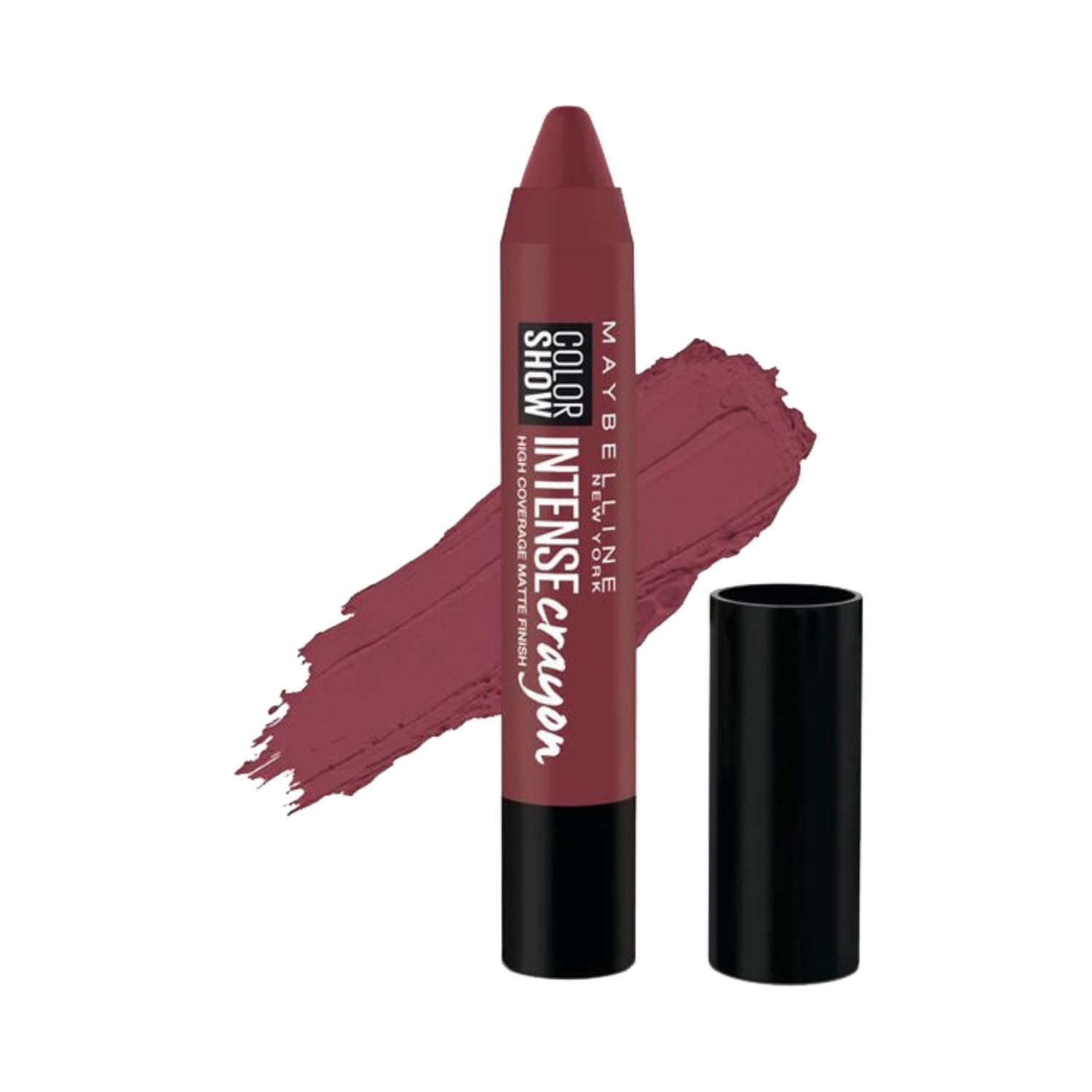 maybelline new york color show intense lip crayon spf 17 - bold burgundy (3.5g)