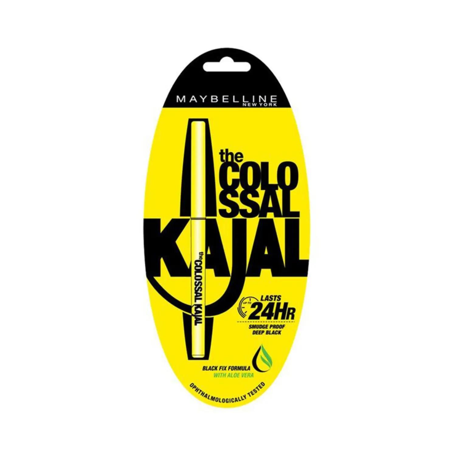 maybelline new york colossal kajal - black (0.35g)