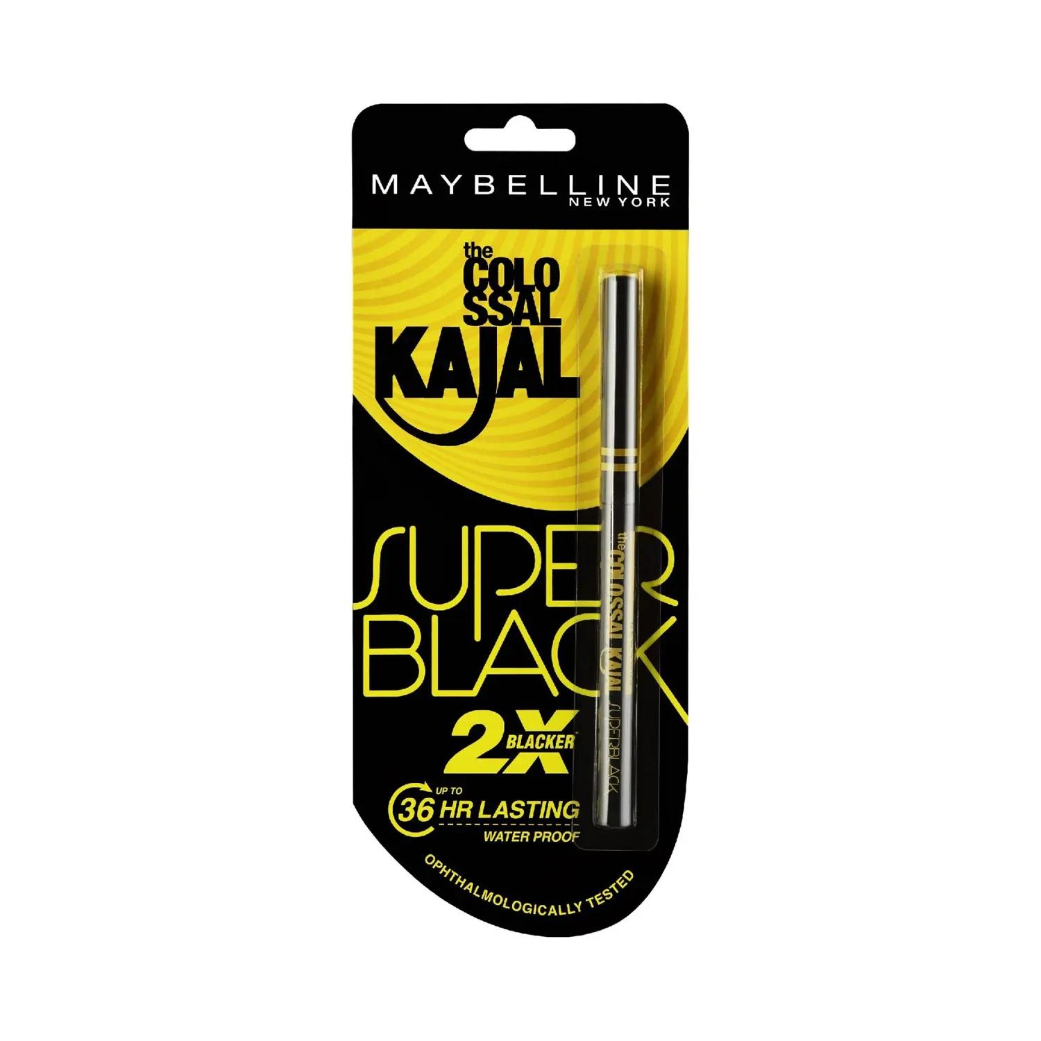maybelline new york colossal kajal - super black (0.35g)