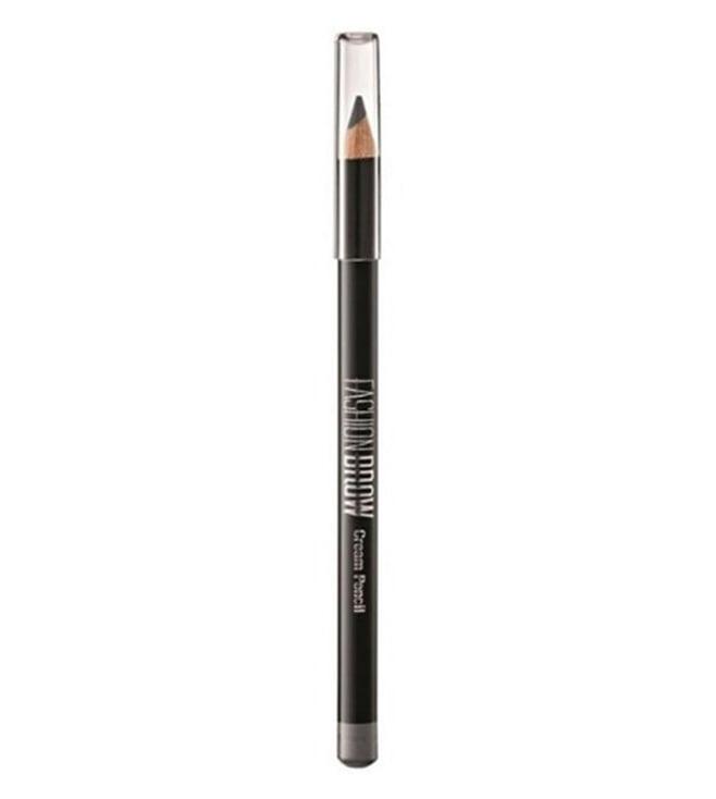 maybelline new york fashion brow cream pencil dark gray - 5.36 gm