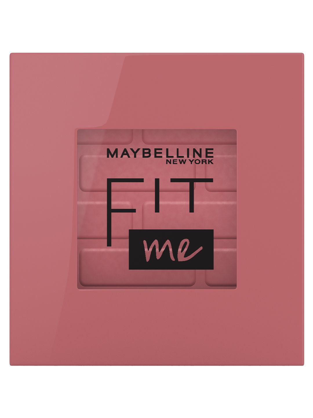 maybelline new york fit me 16-hr long-lasting wear mono blush 4.5g - passionate 60