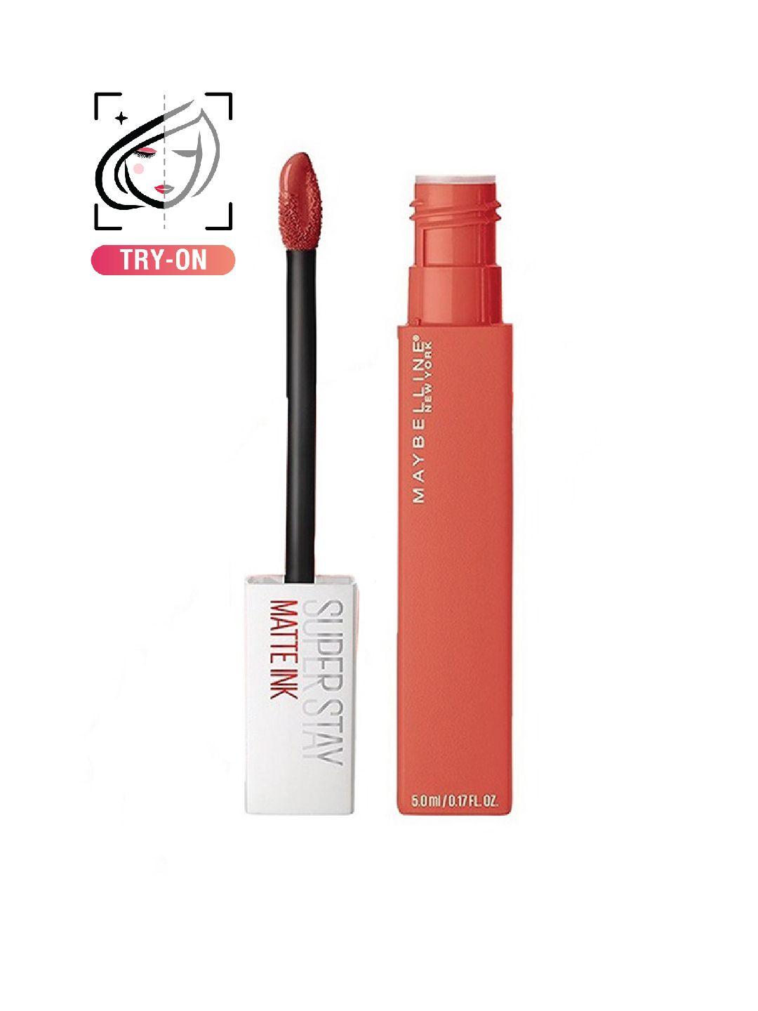 maybelline new york super stay matte ink liquid lipstick 5 ml - versatile 210