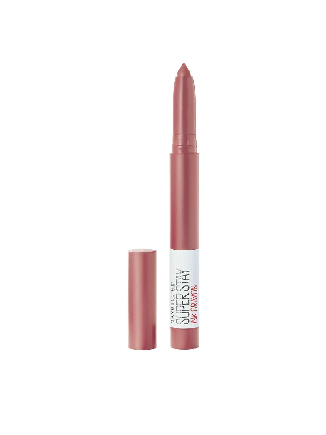 maybelline new york superstay matte ink crayon lipstick - lead the way 15