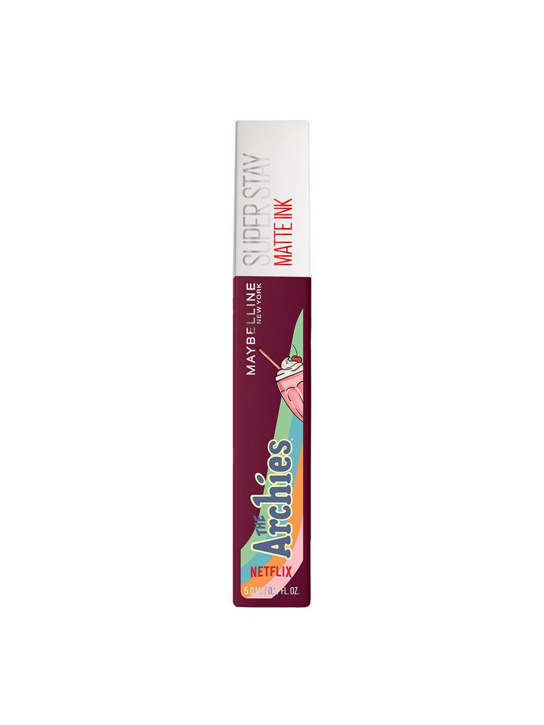 maybelline the archies collection ny superstay matte ink lipstick 5 ml - transformer