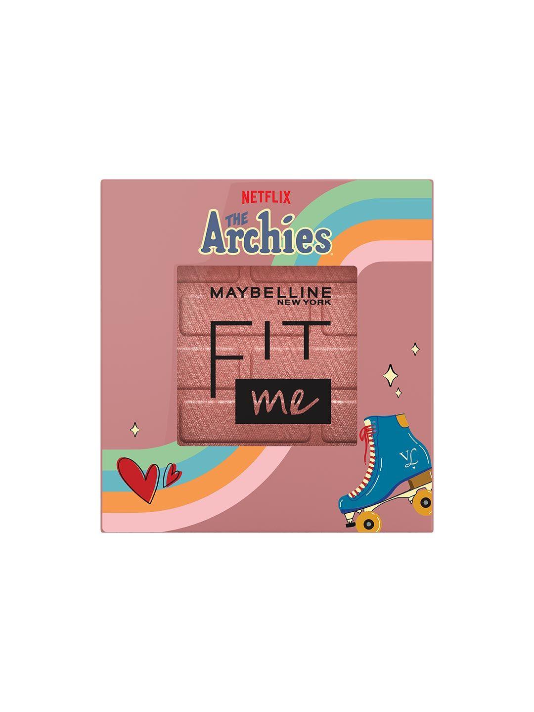 maybelline the archies limited edition new york fit me mono blush 4.5 g - revolutionary 50
