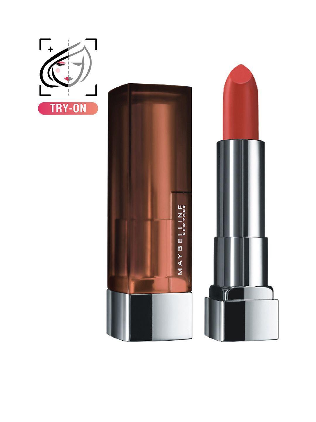 maybelline new york color sensational creamy matte lipstick - chilli nude