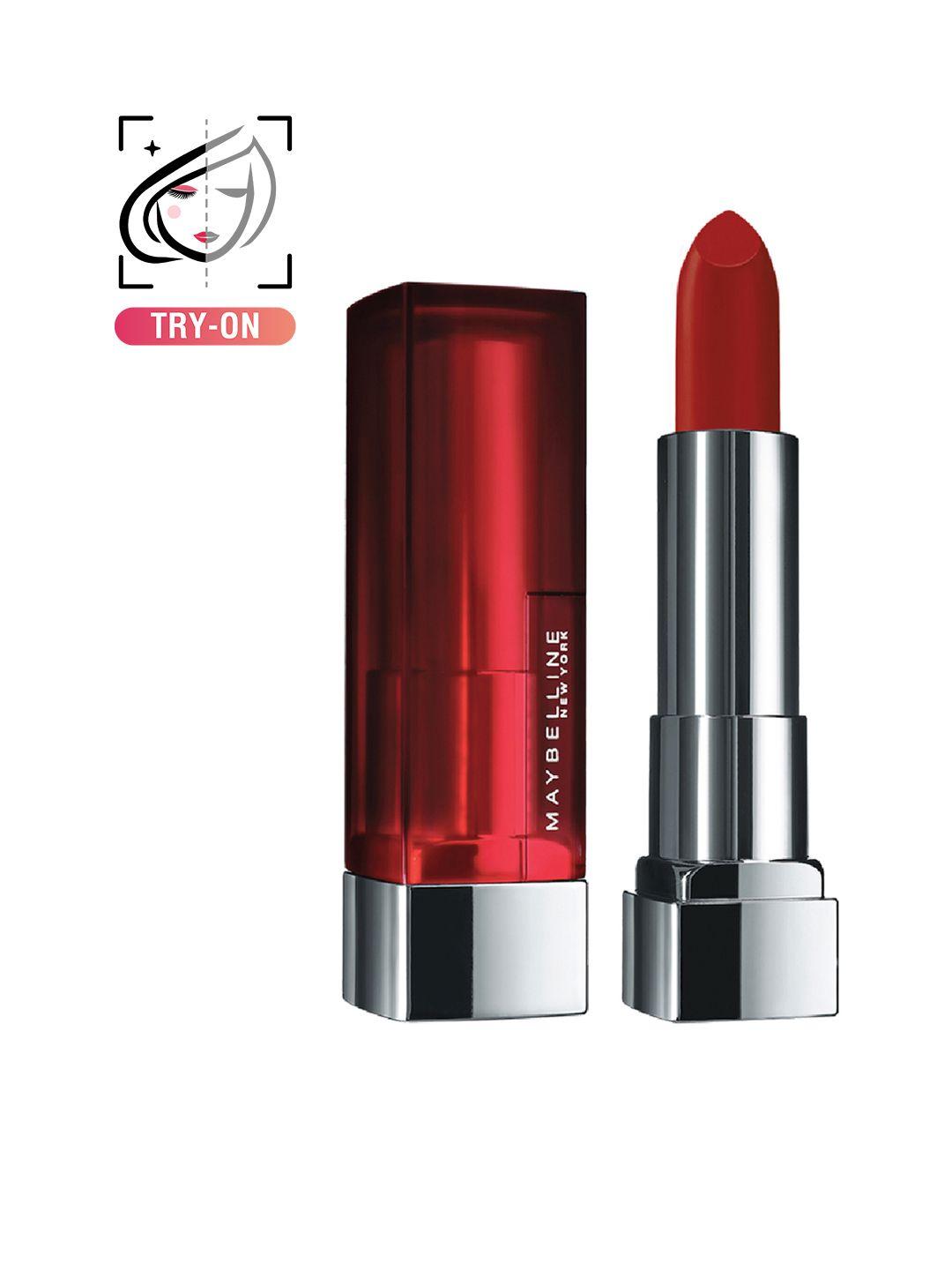 maybelline new york color sensational creamy matte lipstick - noho amber 677