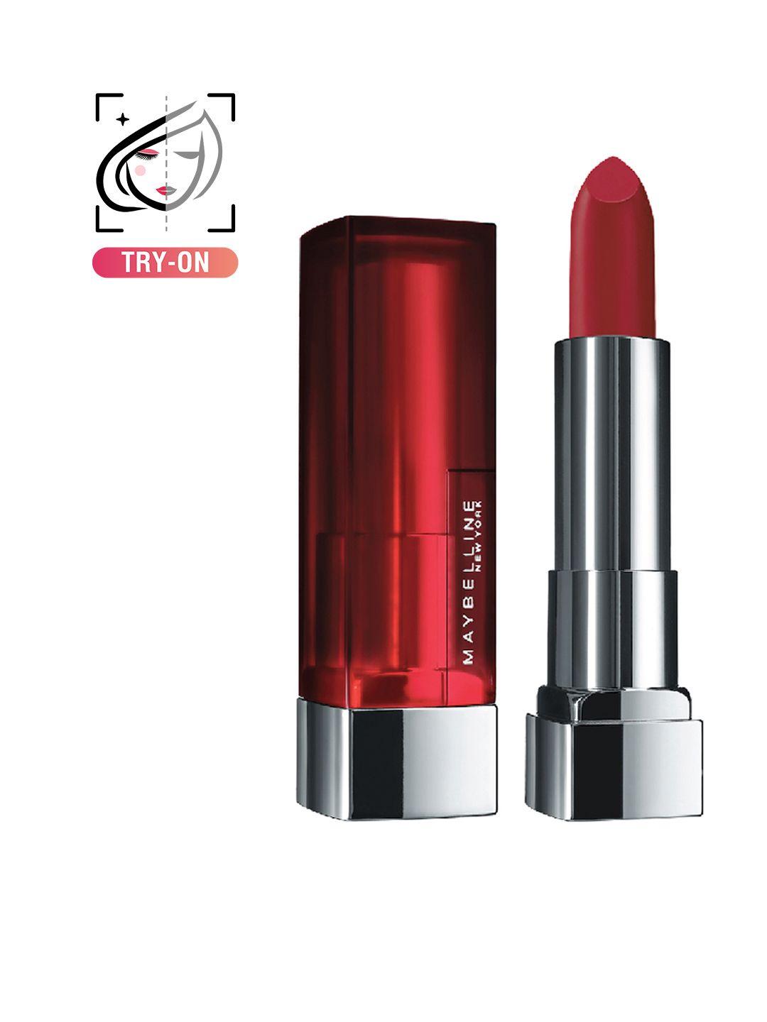 maybelline new york color sensational creamy matte lipstick - rich ruby