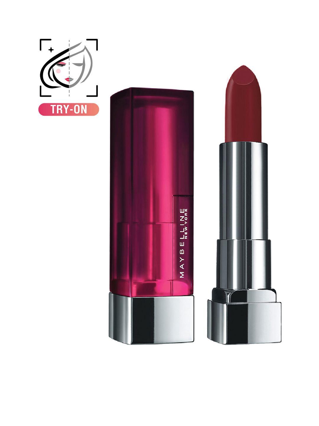 maybelline new york color sensational powder matte lipstick - plum perfection