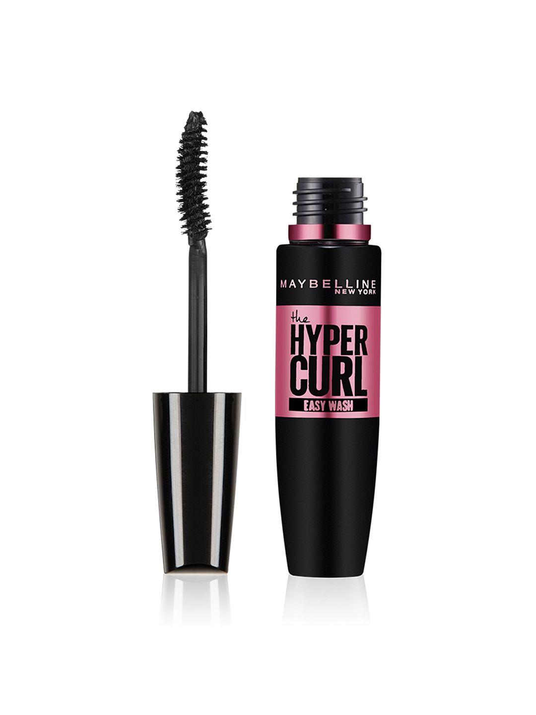 maybelline new york hypercurl washable mascara - black 9.2 ml