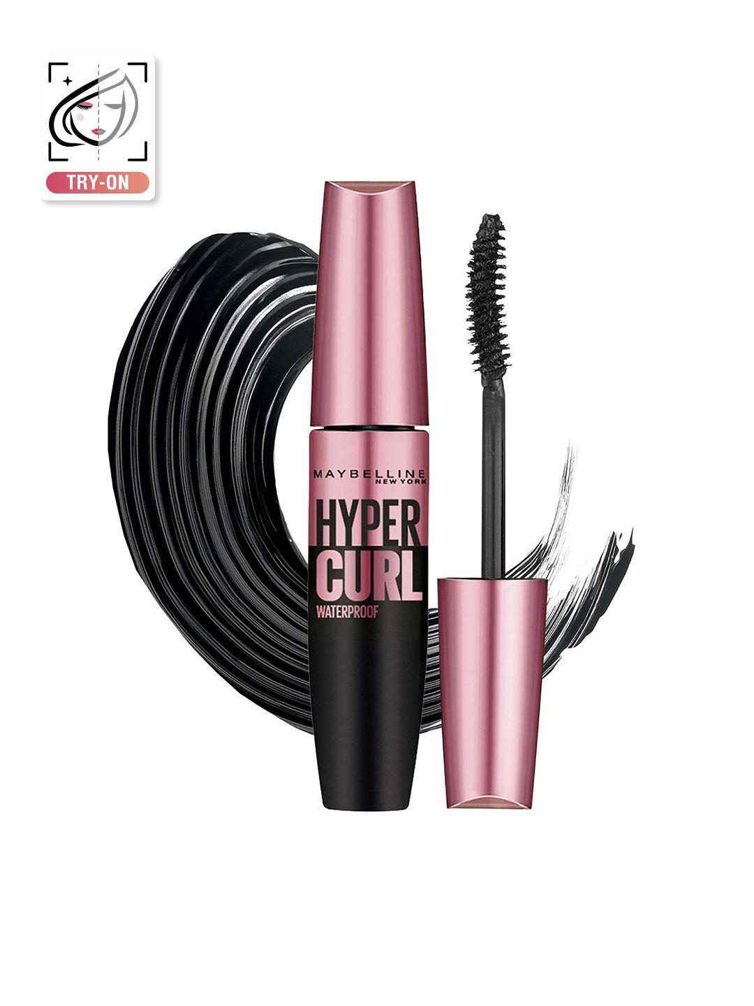 maybelline new york hypercurl waterproof mascara - black