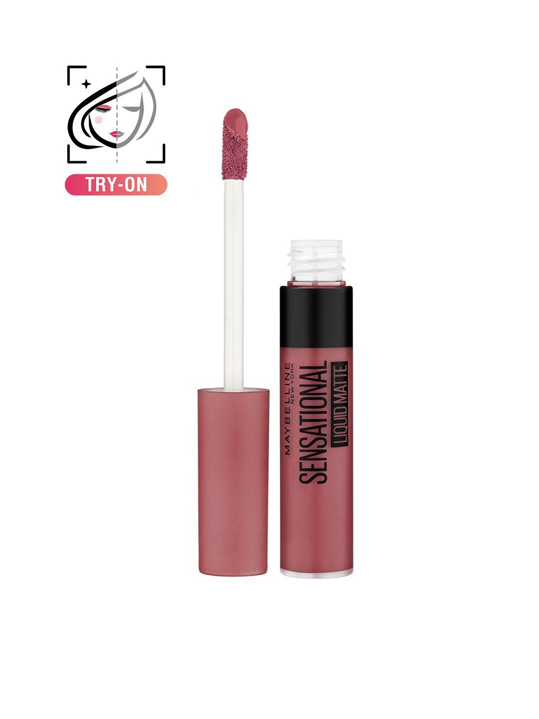 maybelline new york sensational liquid matte lipstick best babe 06 7 ml