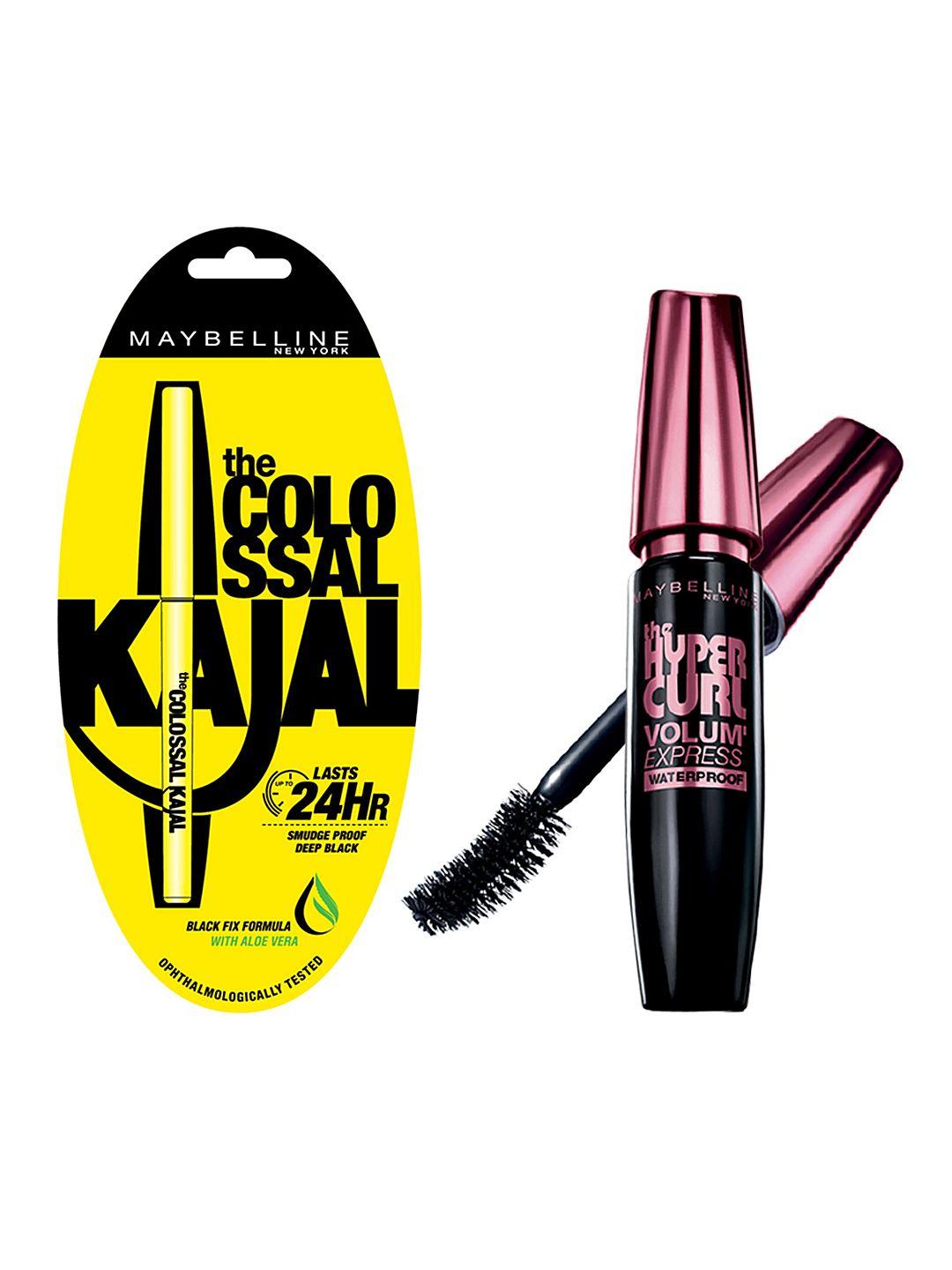 maybelline new york set of kajal & mascara