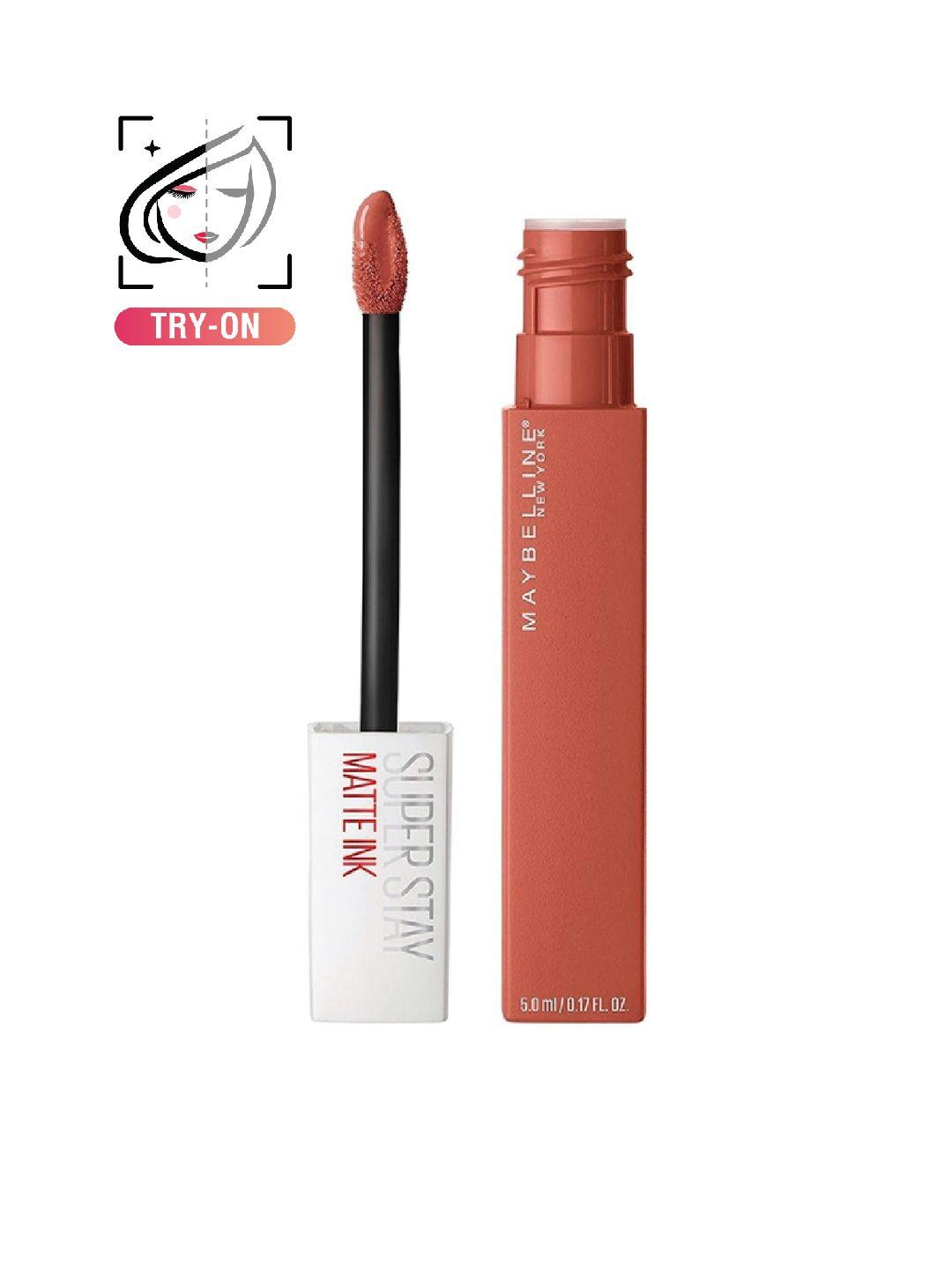 maybelline new york super stay matte ink liquid lipstick 5 ml - amazonian 70