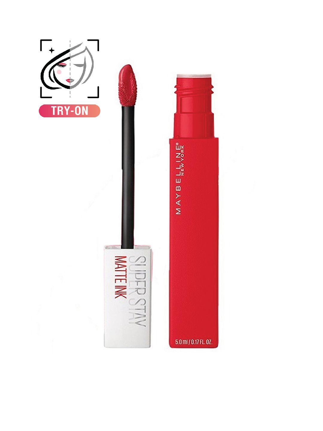 maybelline new york super stay matte ink liquid lipstick 5 ml - ambitious 220