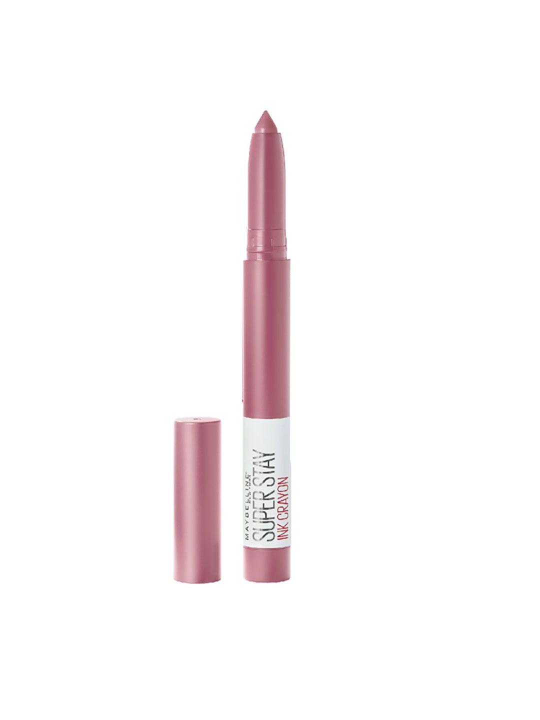 maybelline new york superstay matte ink crayon lipstick - 25 stay exceptional