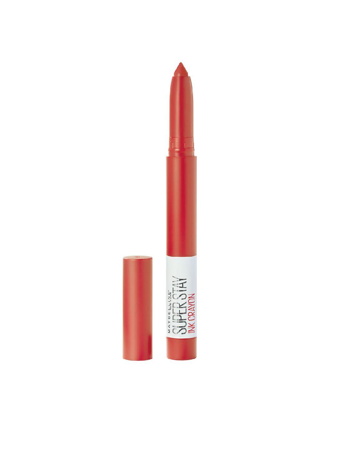 maybelline new york superstay matte ink crayon lipstick- laugh louder 40 1.2 g