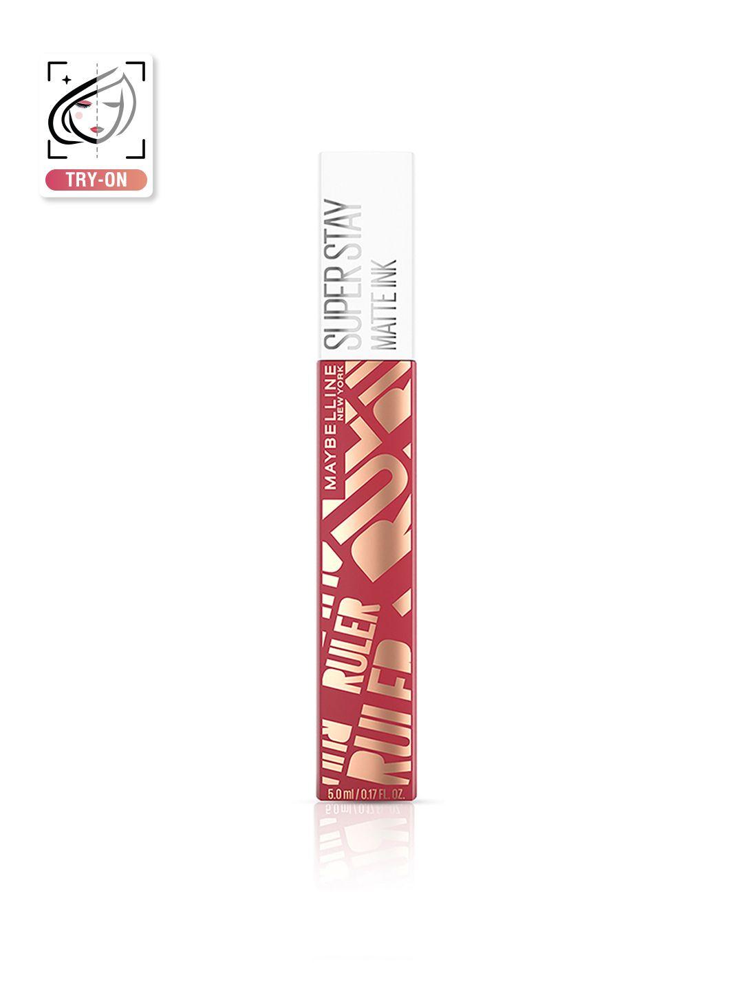 maybelline new york superstay matte ink liquid lipstick 5 ml - iconic ruler