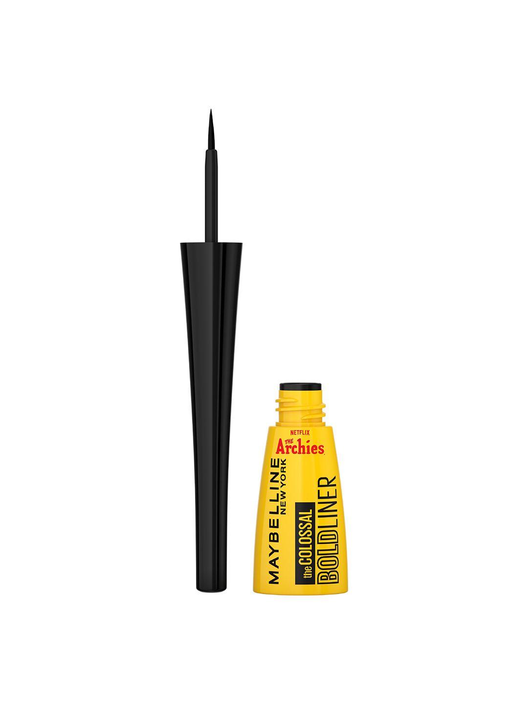 maybelline new york the archies limited edition colossal bold eyeliner 3ml - black