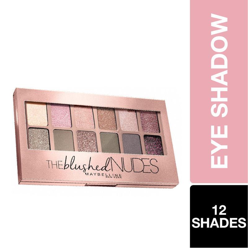 maybelline new york the blushed nudes eye shadow palette