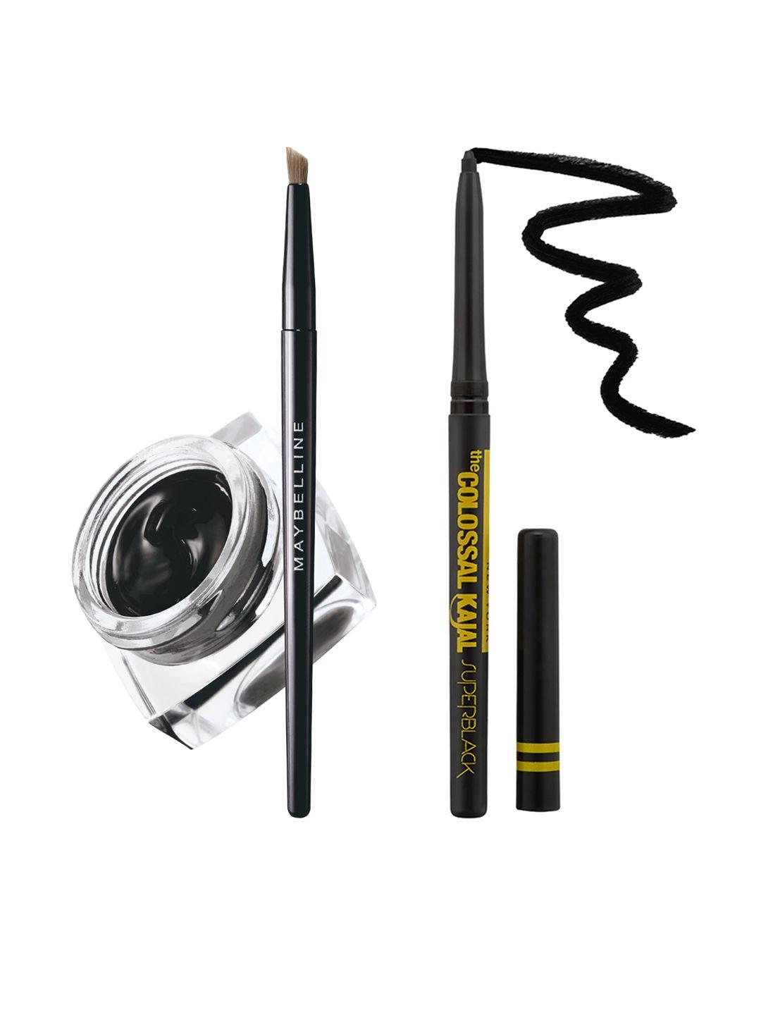 maybelline set of colossal kajal & gel eyeliner