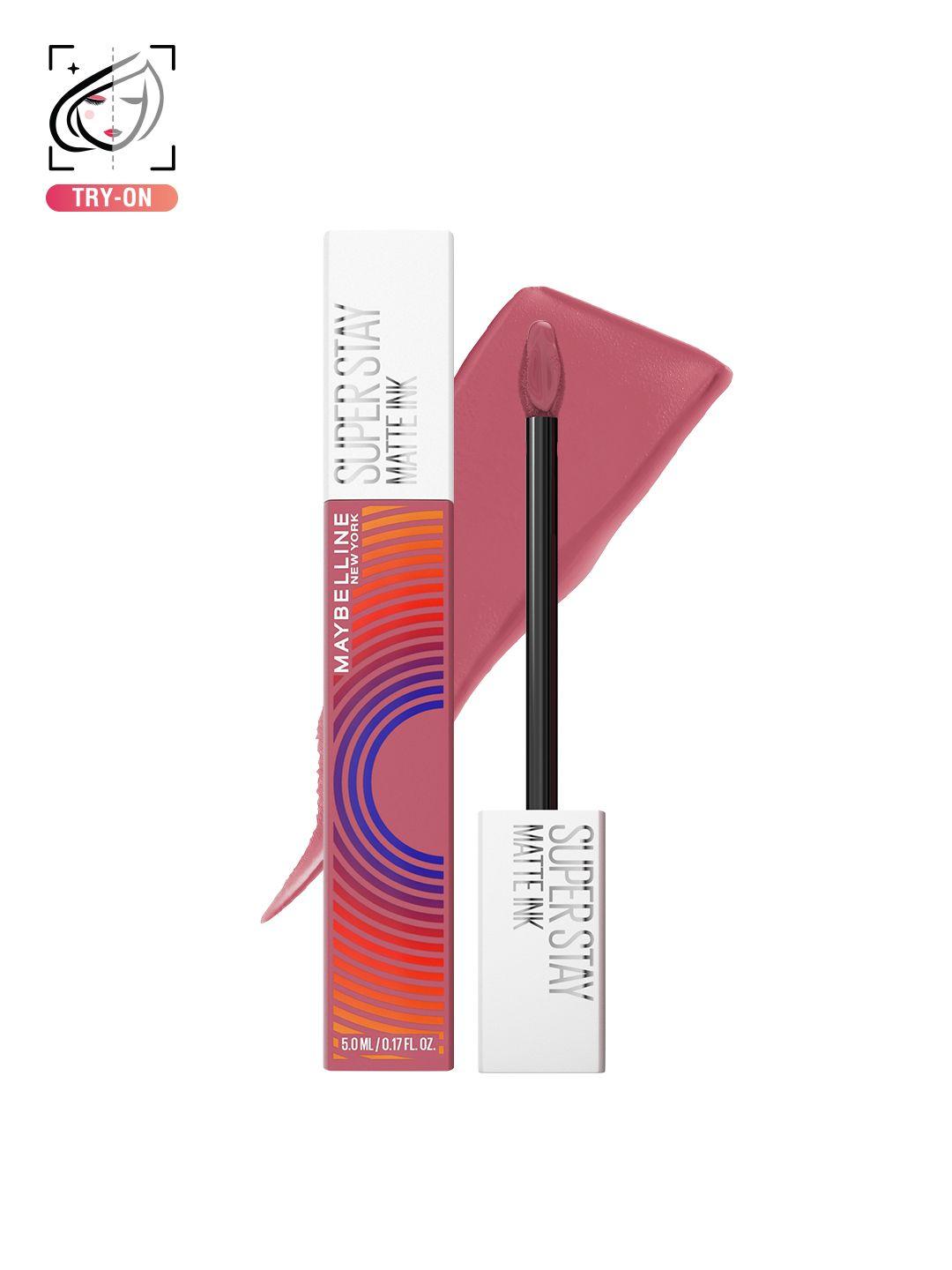 maybelline super stay matte ink music collection transfer proof liquid lipstick 5ml- lover