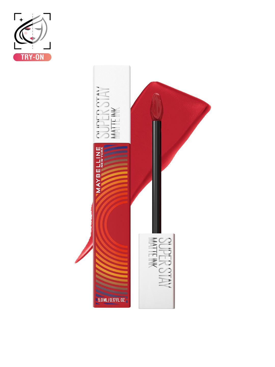 maybelline super stay matte ink music collection waterproof liquid lipstick 5ml - pioneer