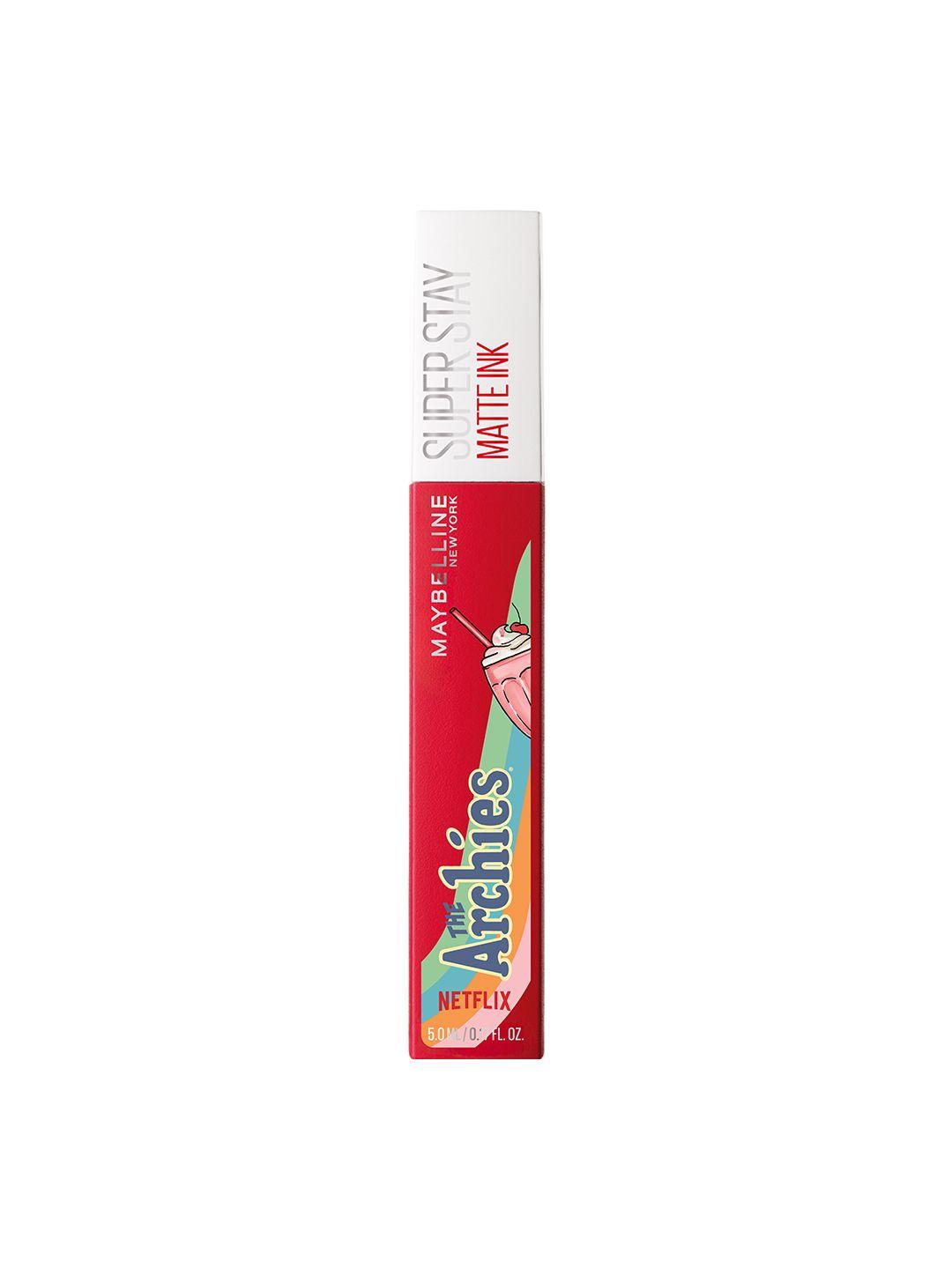 maybelline the archies collection ny superstay matte ink lipstick 5 ml - ambitious