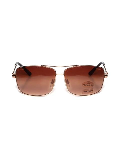 mayhem mays-1022-201 brown rectangular sunglesses