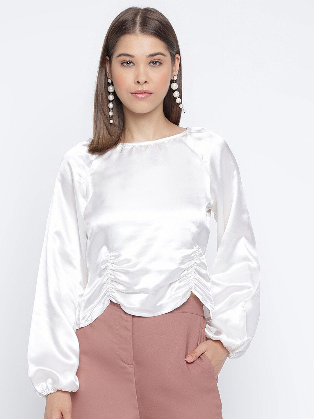 mayra boat neck regular top