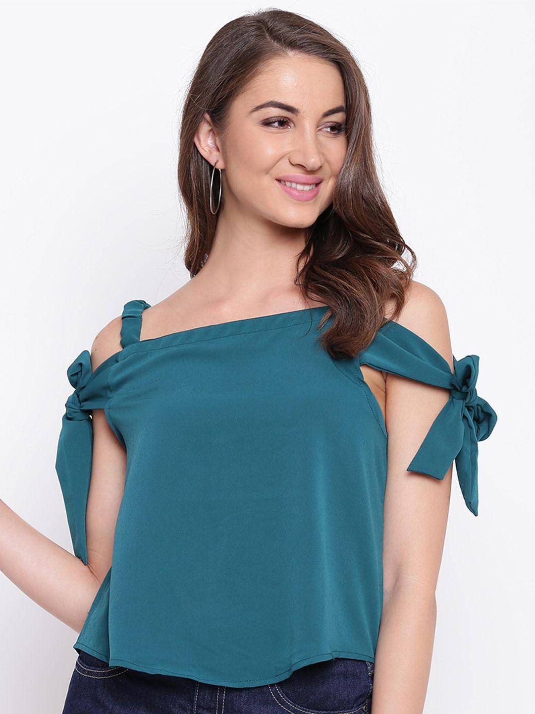 mayra shoulder strap tie-up top