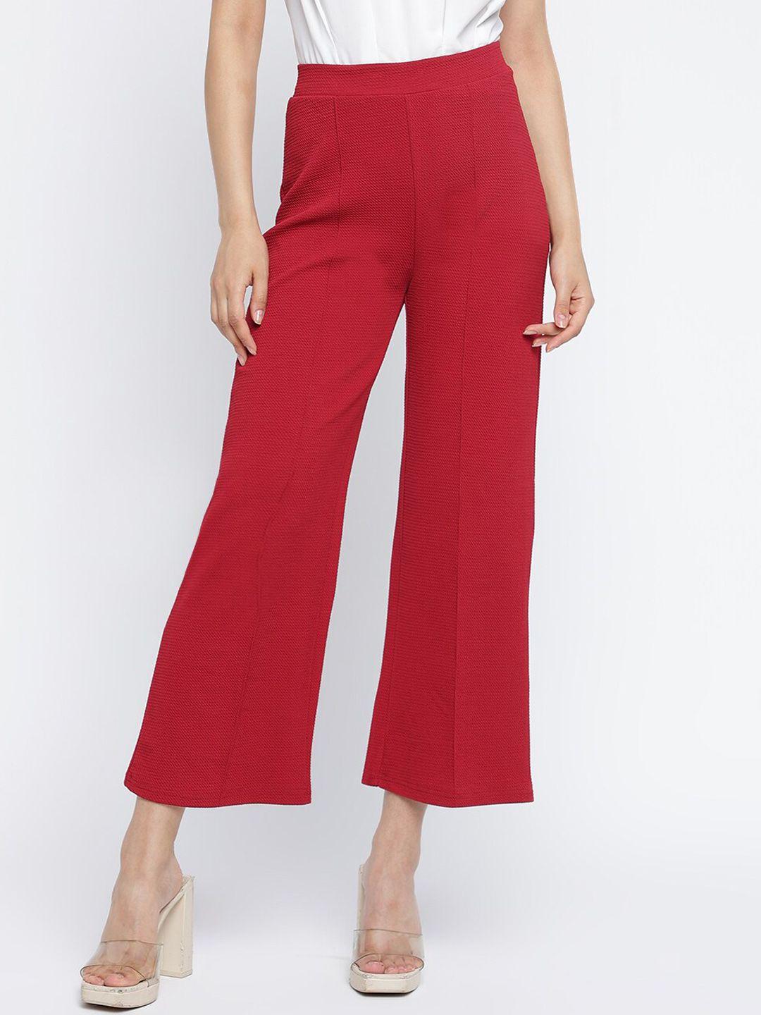 mayra women relaxed high-rise parallel trousers