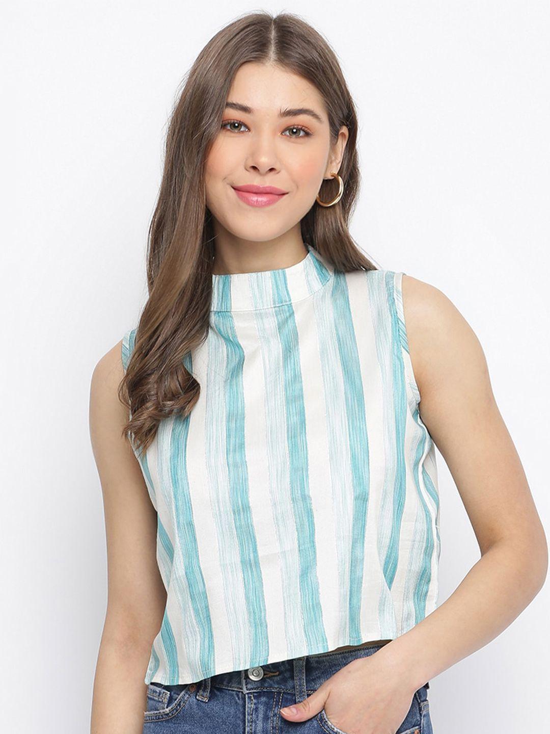 mayra women striped top