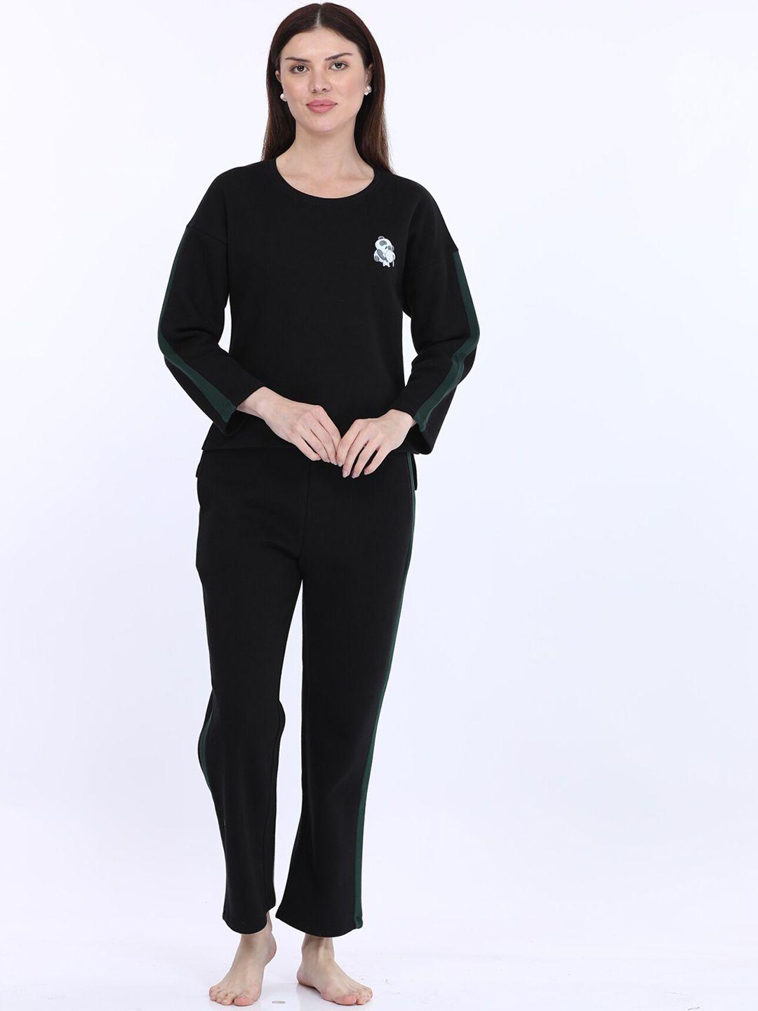 maysixty round-neck mid-rise night suit