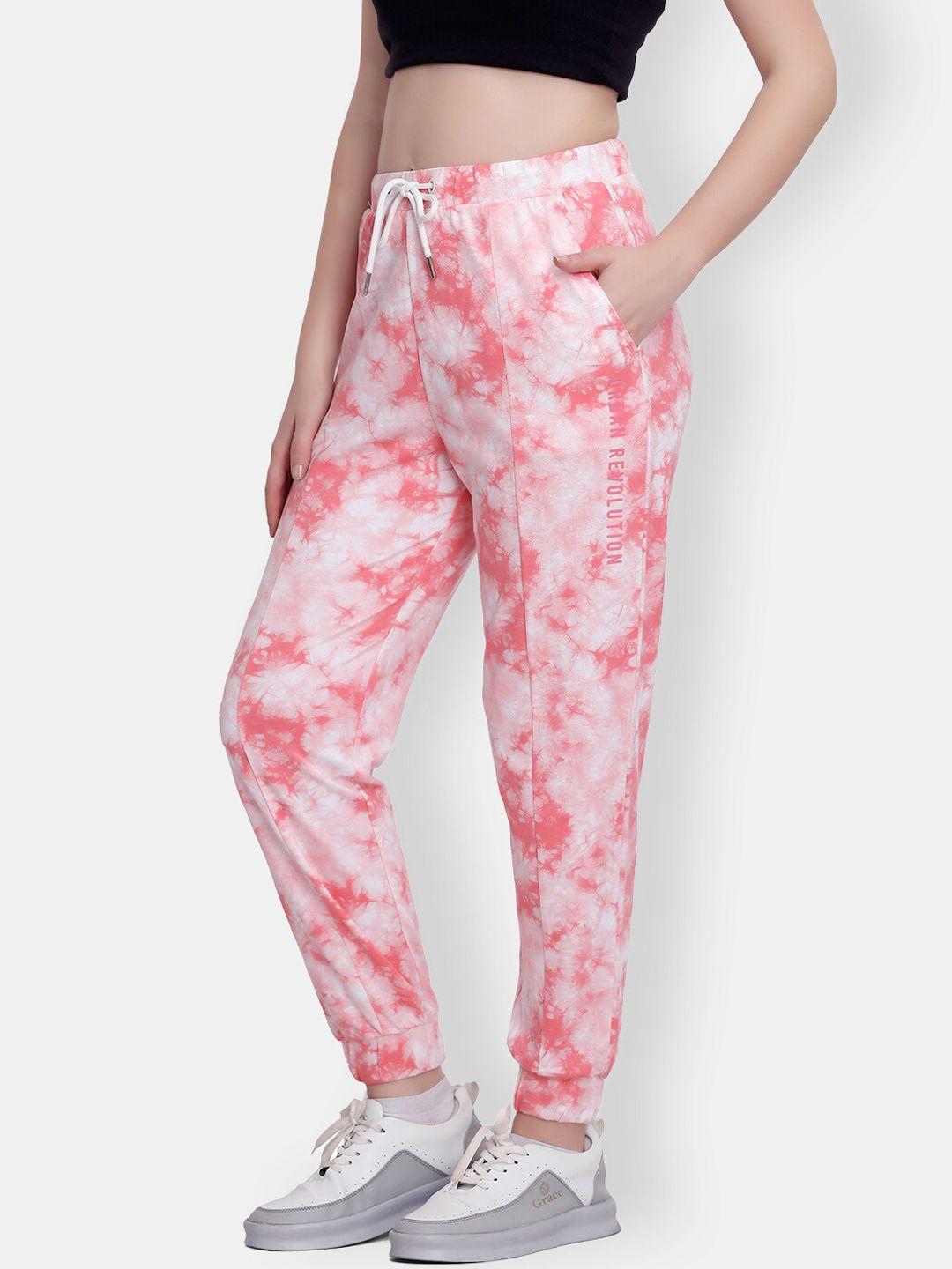 maysixty women dyed mid rise jogger